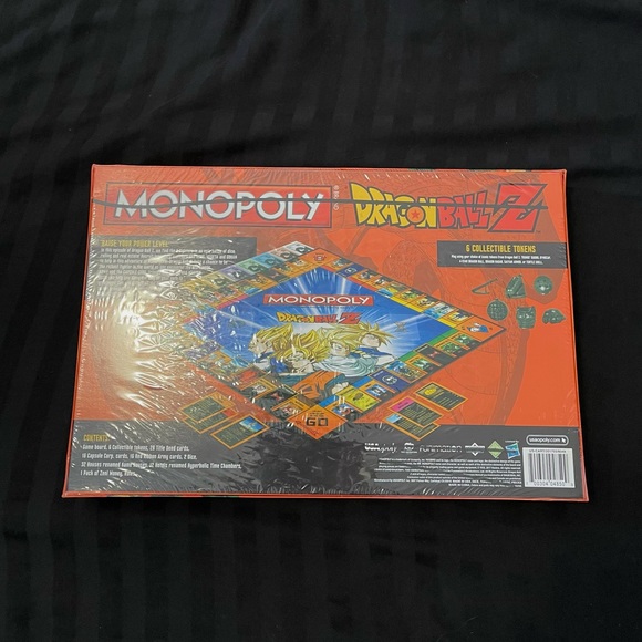 Dragonball Z Monopoly Game New Dragon Ball Z Game Sealed - Picture 2 of 4